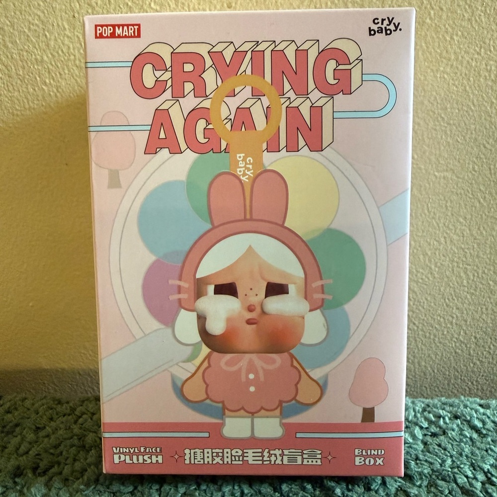 Pop Mart Cry Baby – Crying Again Plush (Duck You) ✨ UNOPENED ✨